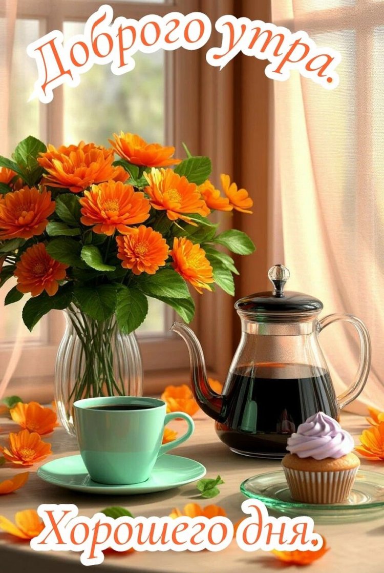 Открытки и картинки « Доброго утра и хорошего дня!»
