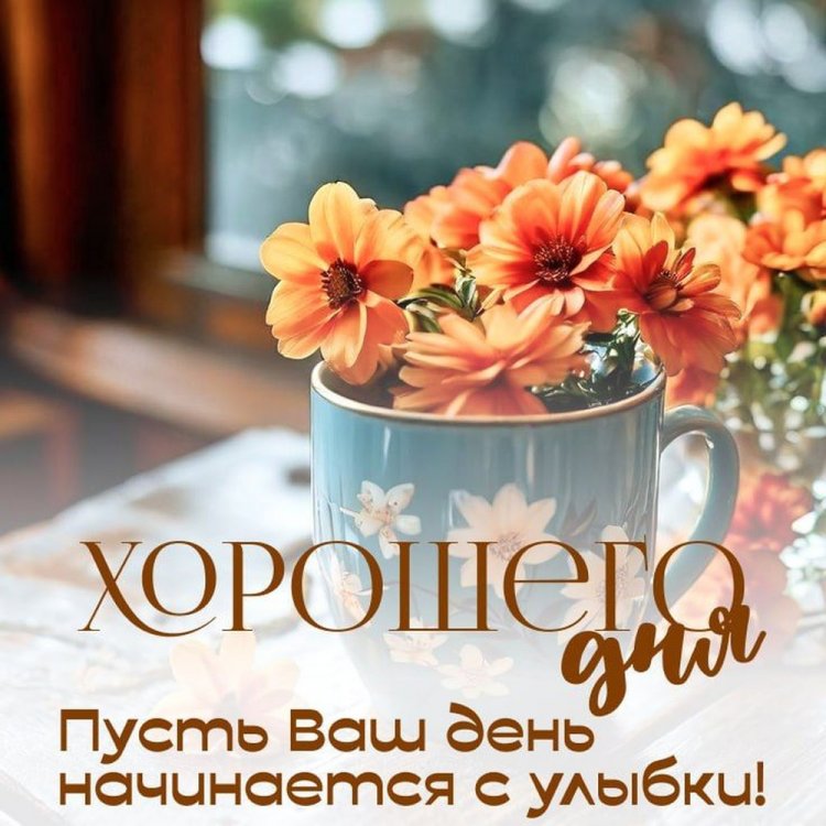 Открытки и картинки «Хорошего дня!» женщине