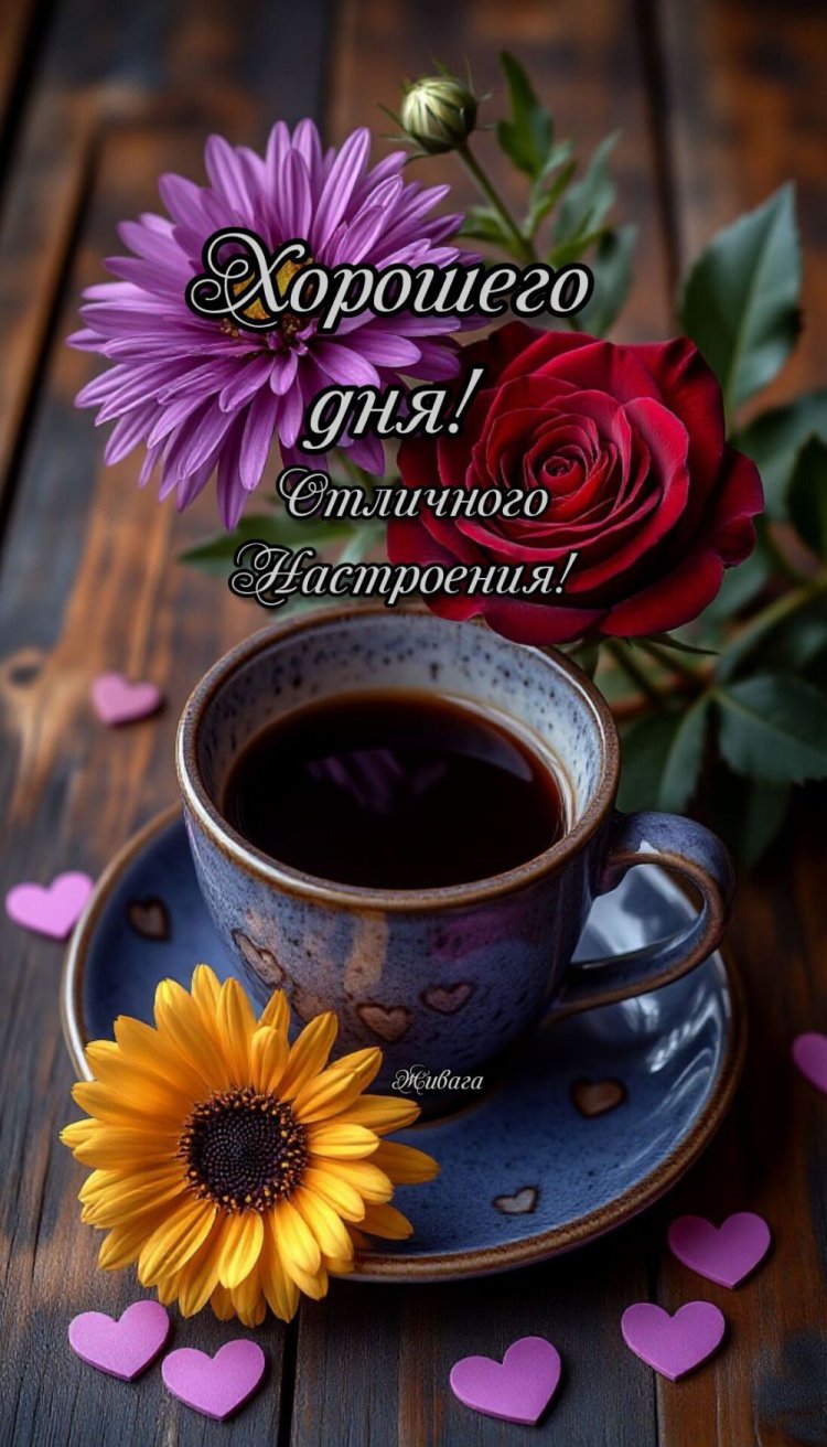 Открытки и картинки « Доброго дня и хорошего настроения!»