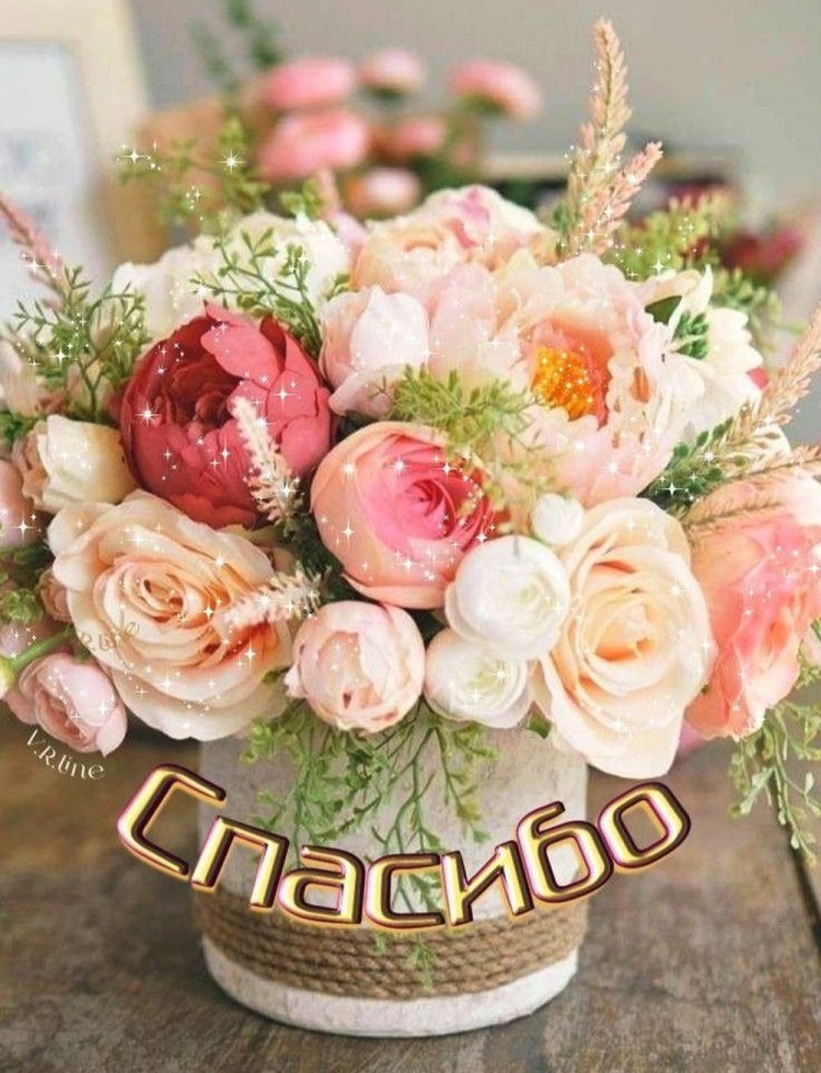 Оригинальные и красивые открытки «Спасибо!»