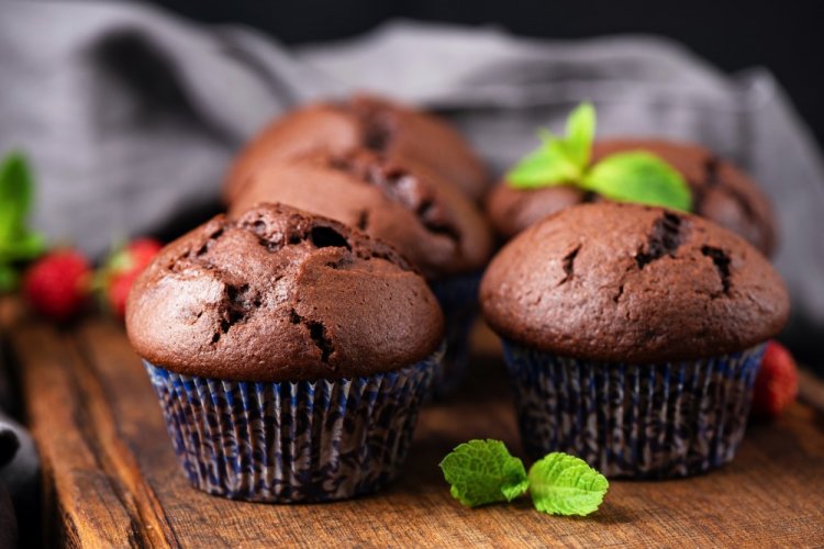 Маффины на маргарине и сгущенке