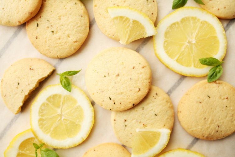 Лимонное печенье на маргарине