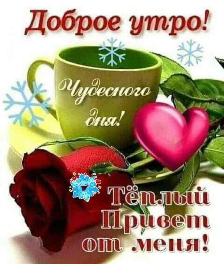 Открытки «Привет и доброе утро!»