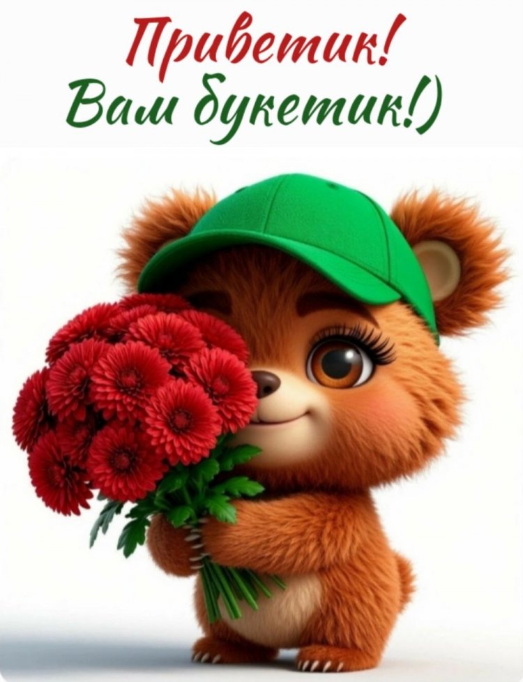 Открытки «Привет!» для женщины