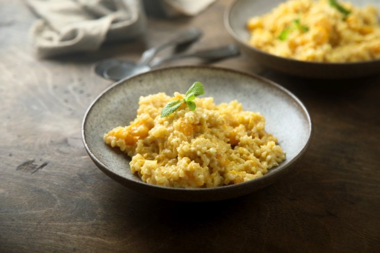 Пилаф с тыквой и кускусом