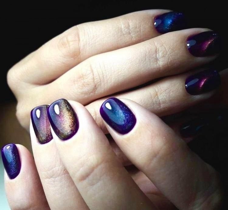 Зимнее северное сияние