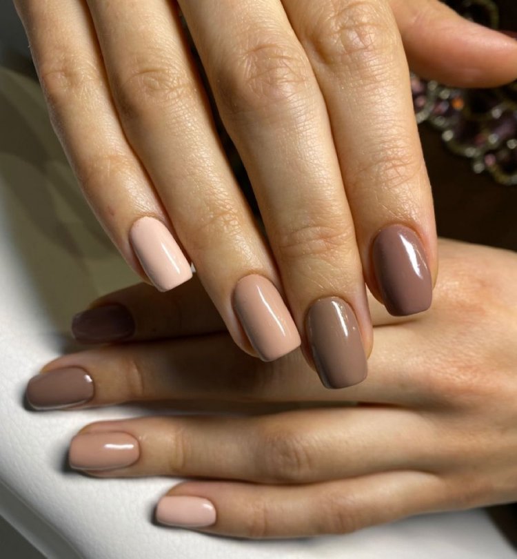 Кофейные и шоколадные оттенки