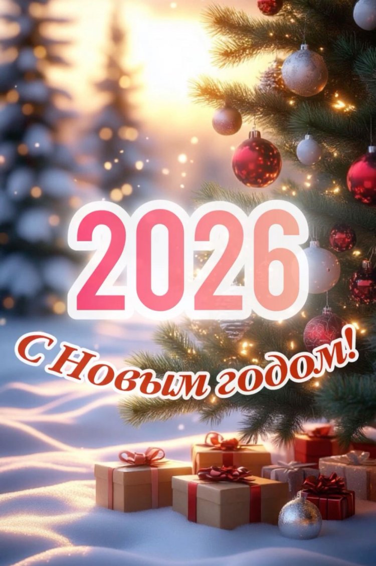 Открытки с Новым годом 2026 друзьям