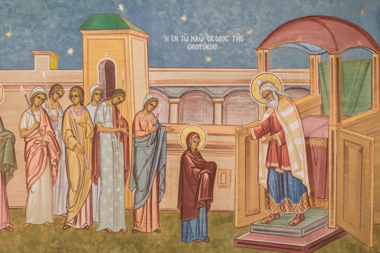 Открытки с Днем Введения во храм Пресвятой Богородицы