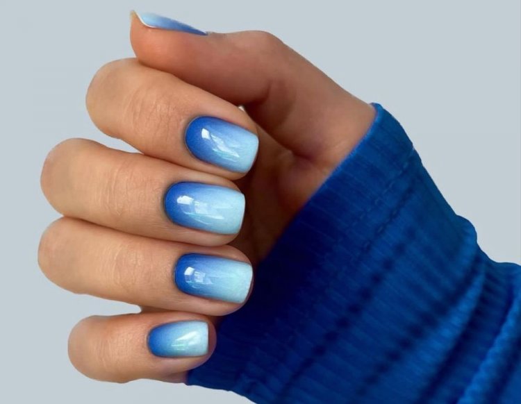 Ледяное омбре