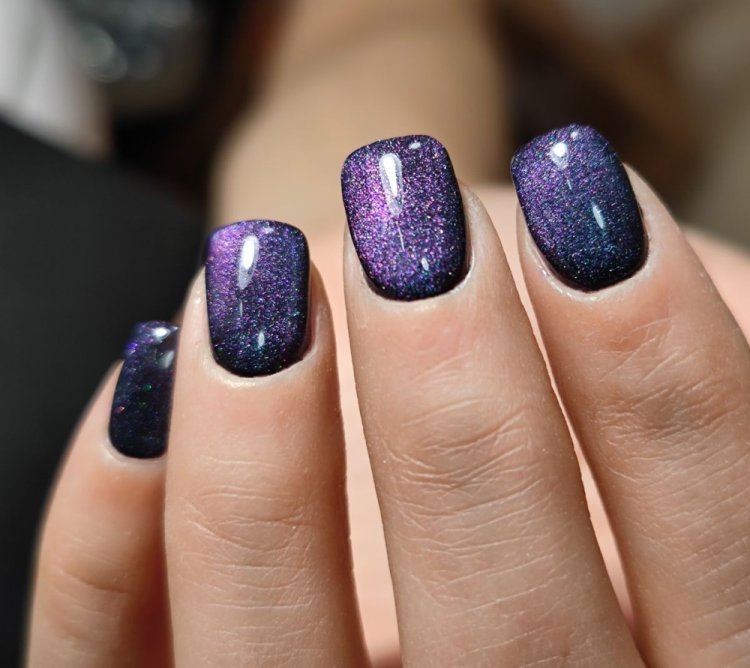 Маникюр «Зимняя ночь»