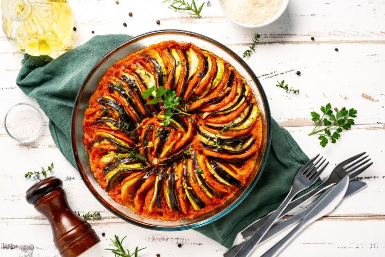 Рататуй в аэрогриле