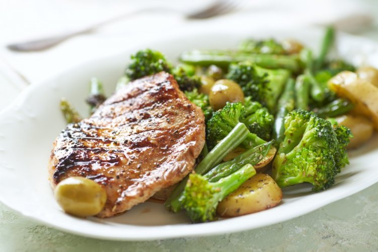 Стейки из индейки в аэрогриле