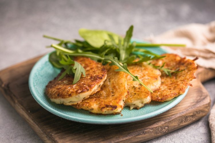 Картофельные драники в аэрогриле