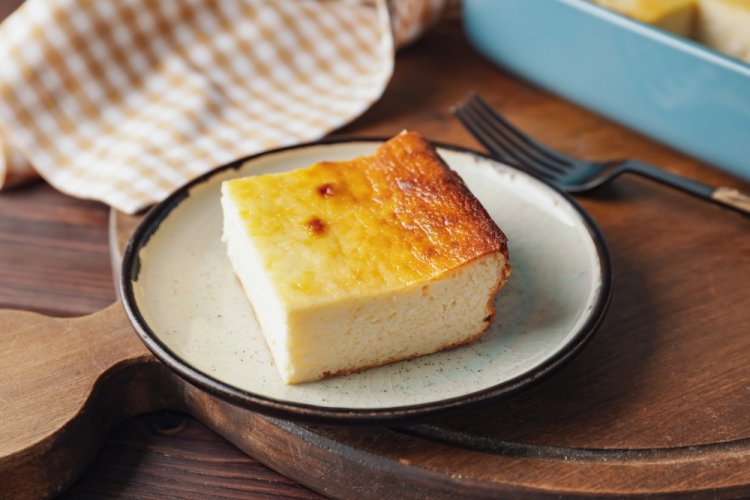 Творожная запеканка в аэрогриле