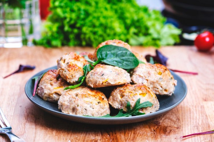 ПП-котлеты из индейки в аэрогриле