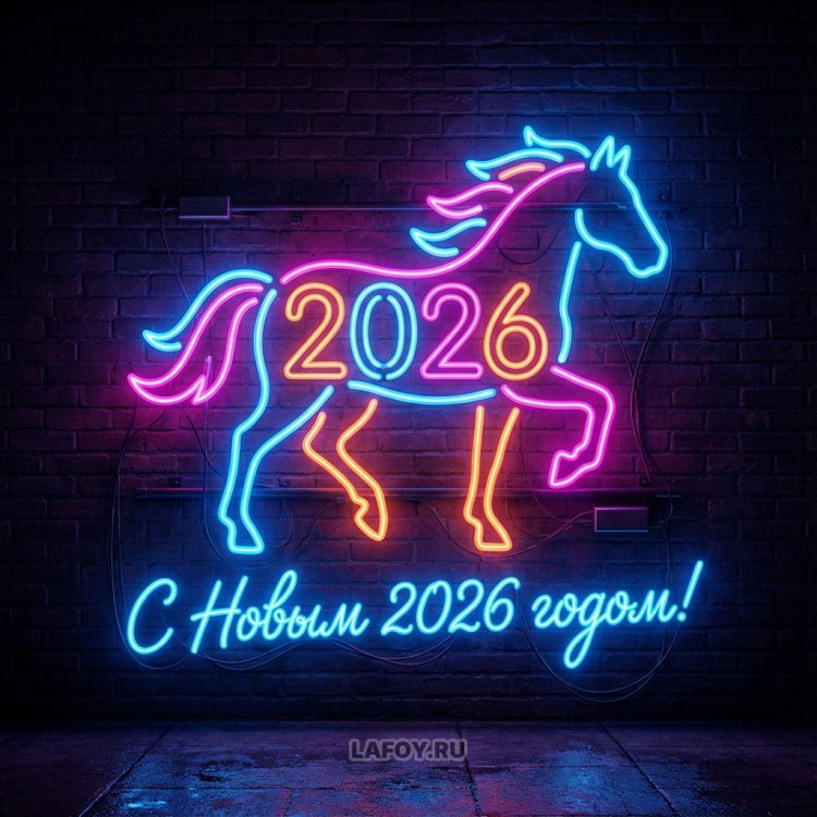 Прикольные открытки на Новый год 202615