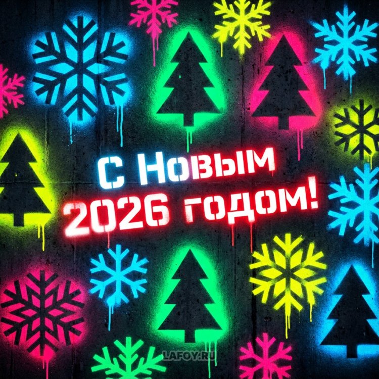 Прикольные открытки на Новый год 202617