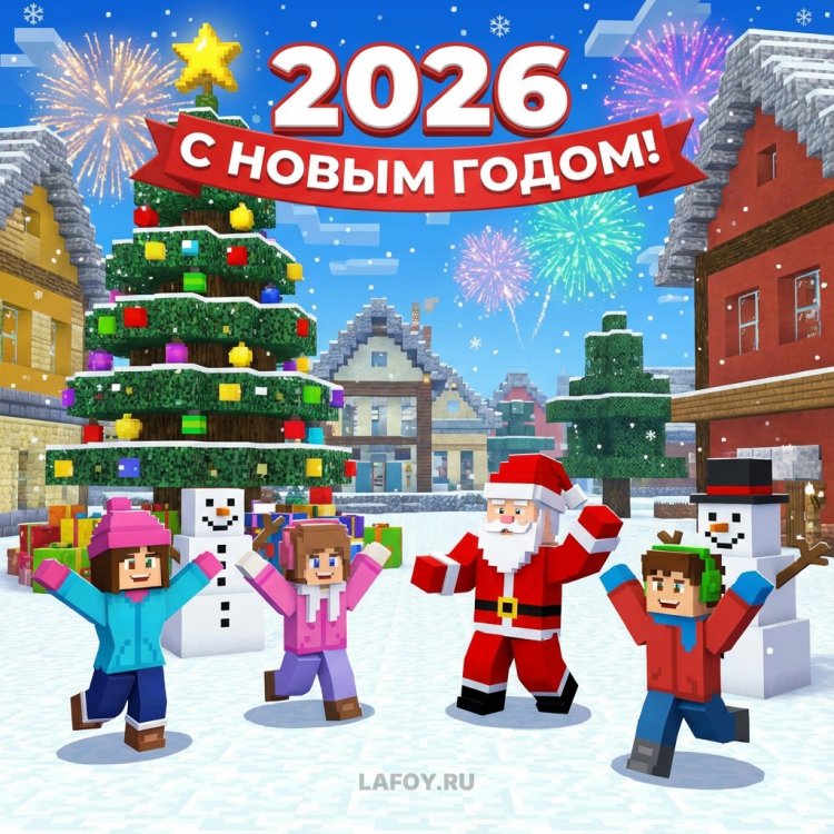 Детские открытки и картинки на Новый год 202620