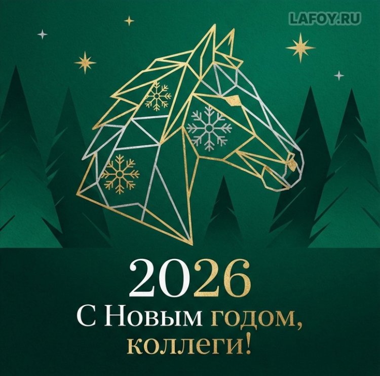 Корпоративные открытки на Новый год 202625