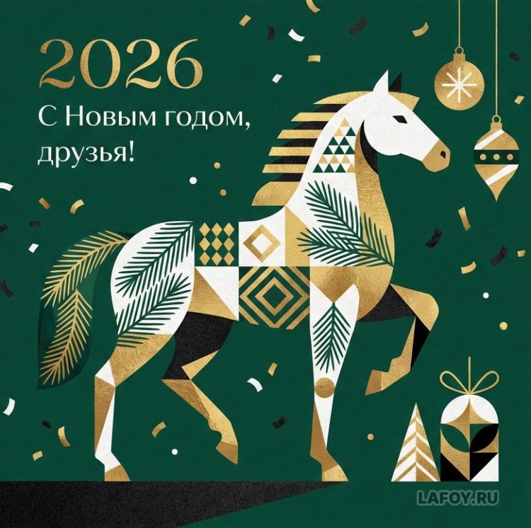 Корпоративные открытки на Новый год 202629