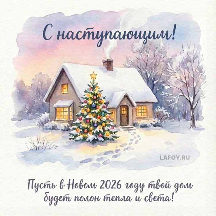 Открытки «С наступающим Новым годом 2026!»3