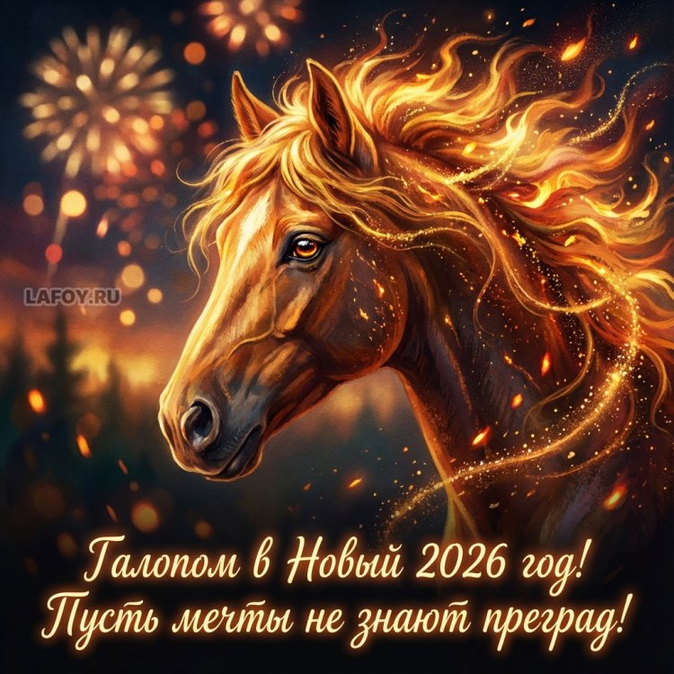 Трогательные открытки на Новый год 20268