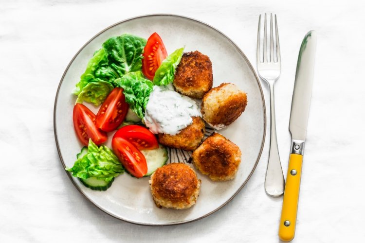 Котлеты из кеты с манкой