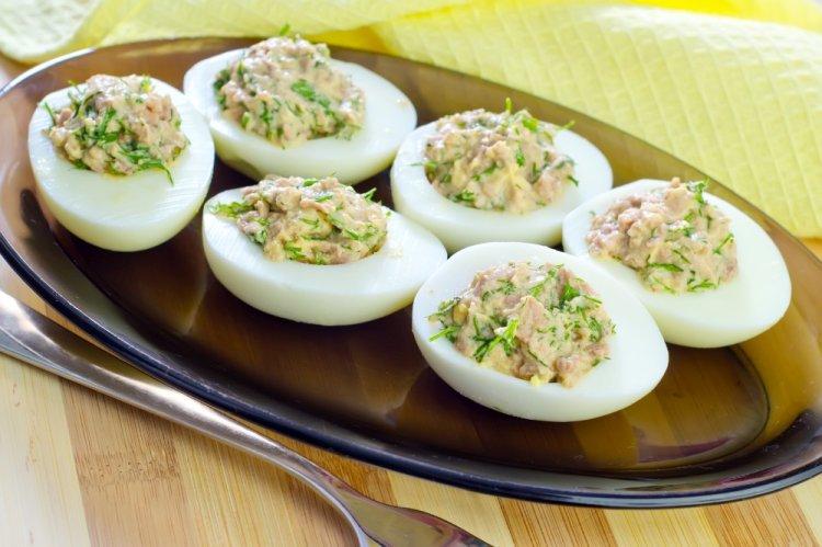 Начинка с печенью трески