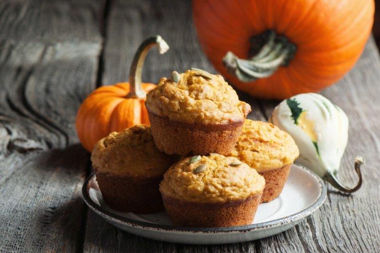 Тыквенные ПП кексы