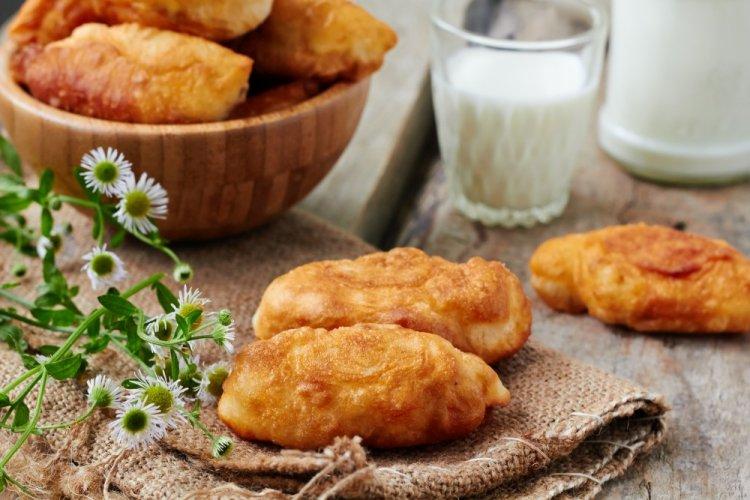 Жареные пирожки с картошкой