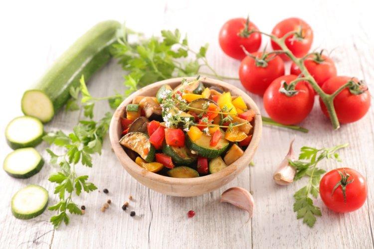 Овощное рагу в афганском казане