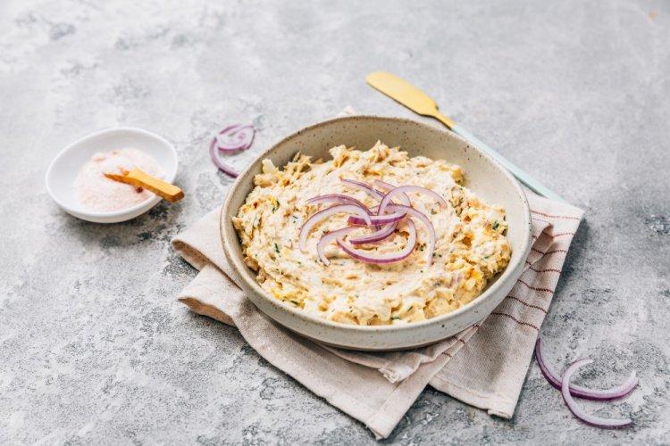 Намазка из тунца с сыром