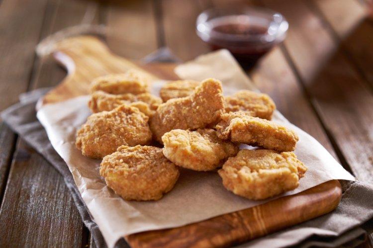 Наггетсы в овсяной панировке в аэрогриле