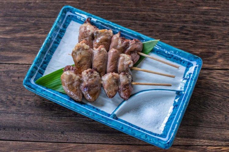 Куриные сердечки с майонезом в аэрогриле