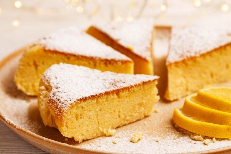 Лимонный кекс в аэрогриле