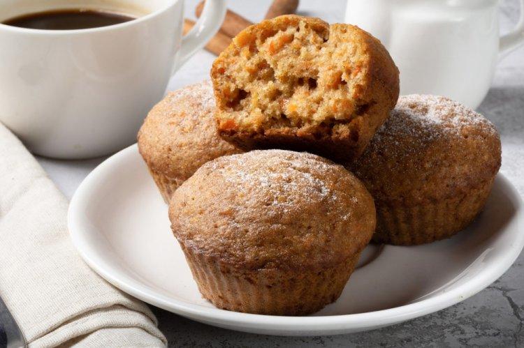 Морковные маффины в аэрогриле