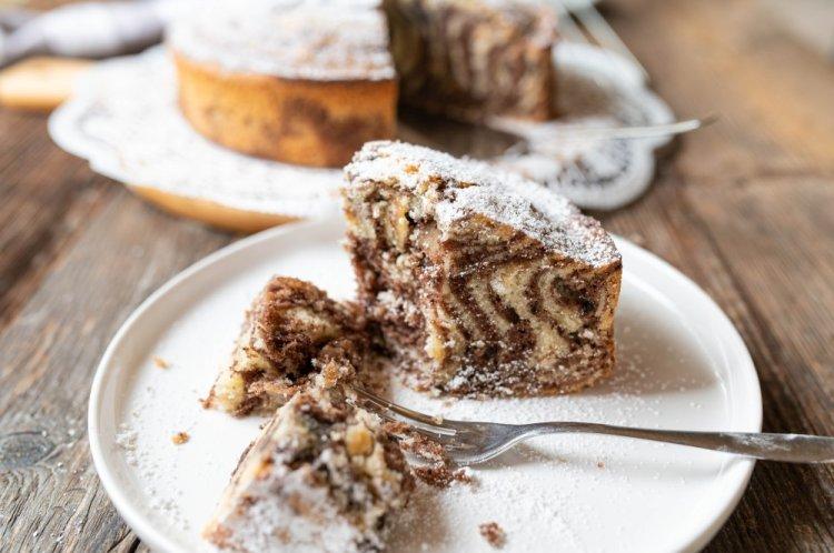 Пирог «Зебра» в аэрогриле