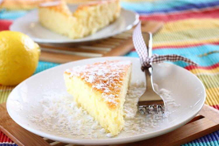 Лимонный пирог в аэрогриле