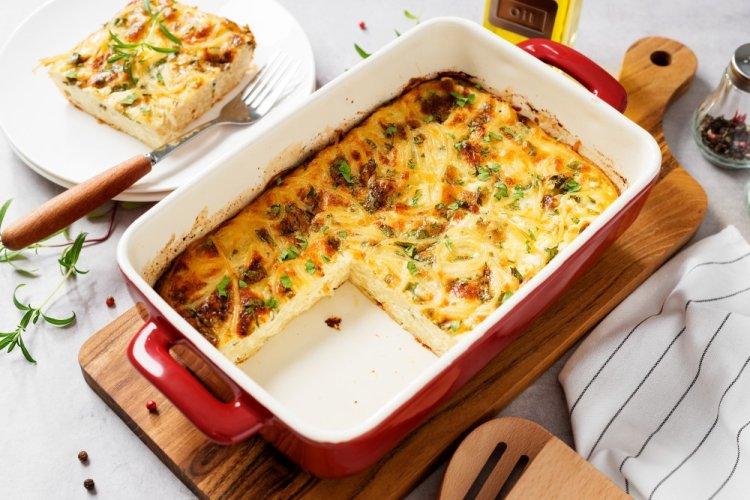 Лапшевник под сыром