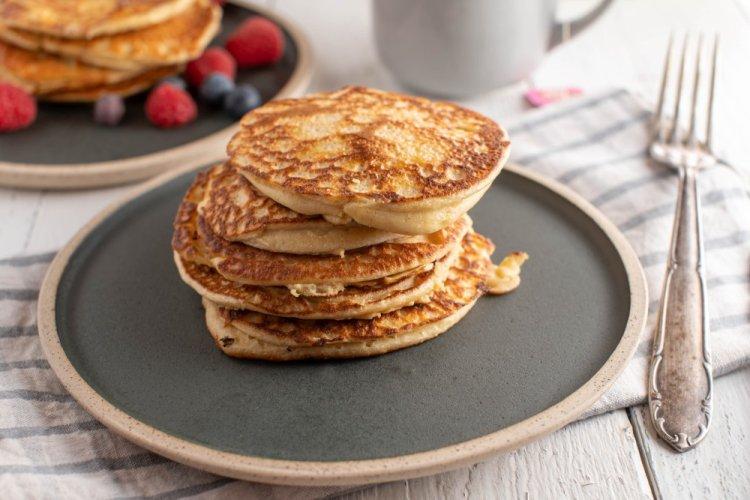 Протеиновые панкейки с творогом