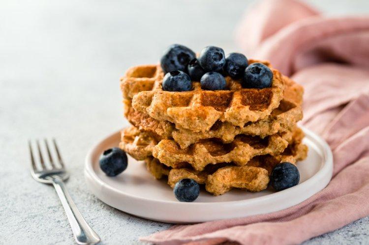 Вафли с протеином и арахисом