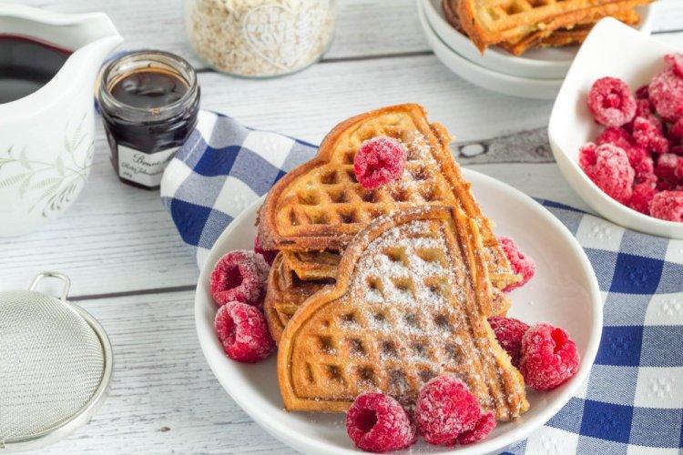 Протеиновые вафли на растительном молоке