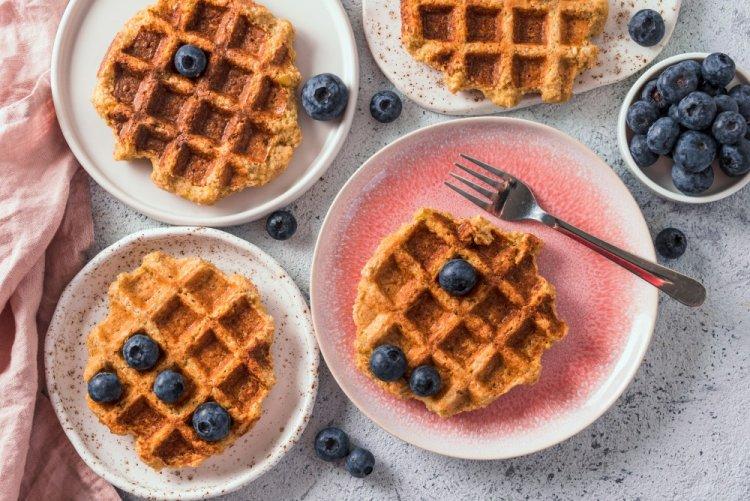 Протеиновые вафли на молоке