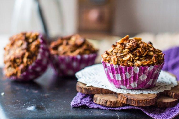 Протеиновые кексы с вишней и гранолой без яиц