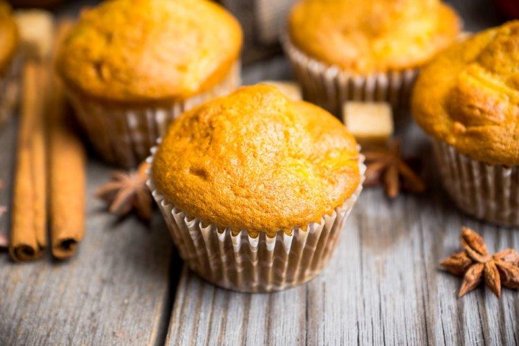 Тыквенные кексы с протеином
