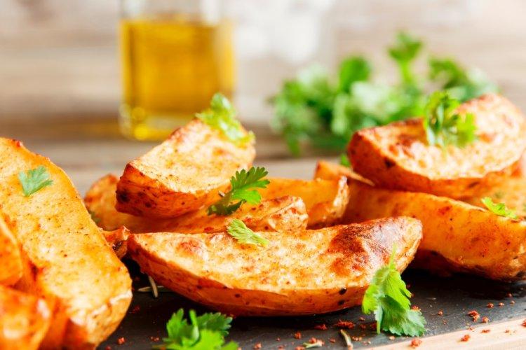 Картофель Айдахо с горчицей