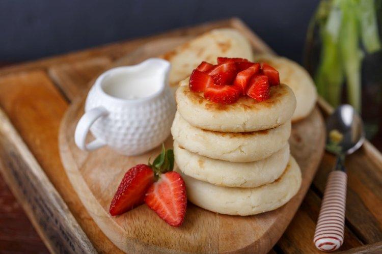 Диетические сырники с рисовой мукой