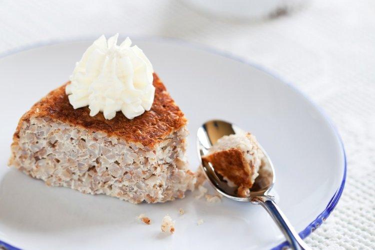 Сладкая гречневая запеканка в аэрогриле