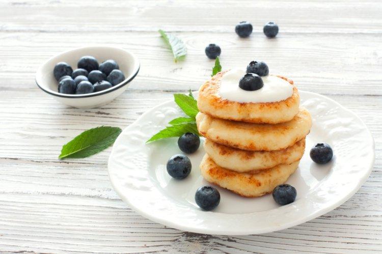 Ленивые сырники на сковороде